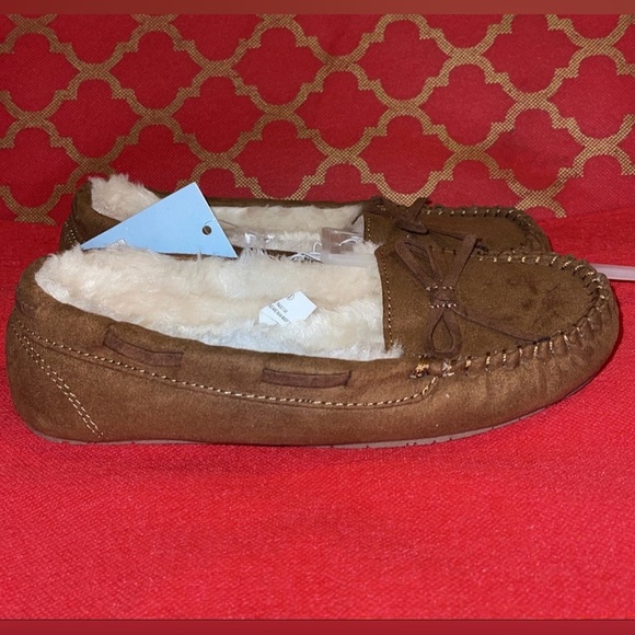 CAT & JACK CHESTNUT/CADI SLIPPERS - Picture 3 of 6